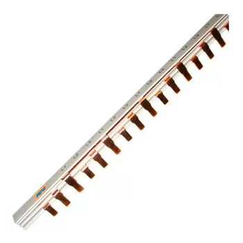 Шина соединительная PIN 3-фазная 63А (1м) Энергия, 5 шт - Электрика, НВА - Щитки и аксессуары для монтажа - Шины нулевые - . Магазин оборудования для автономного и резервного электропитания Ekosolar.ru в Выборге