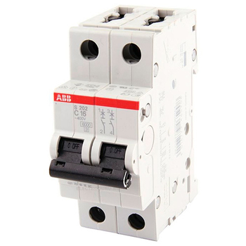Автоматический выключатель ABB S202 2P 40А (С) 6kA - Электрика, НВА - Модульное оборудование - Автоматические выключатели - . Магазин оборудования для автономного и резервного электропитания Ekosolar.ru в Выборге