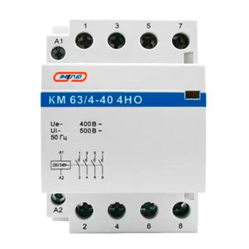 Модульный контактор КМ63/4P 40A 4НО Энергия - Электрика, НВА - Коммутационное оборудование - Контакторы - . Магазин оборудования для автономного и резервного электропитания Ekosolar.ru в Выборге