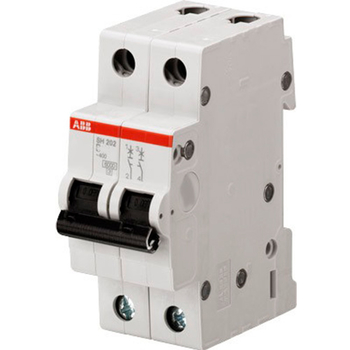 Автоматический выключатель ABB SH202L 2P 25А (С) 4,5kA - Электрика, НВА - Модульное оборудование - Автоматические выключатели - . Магазин оборудования для автономного и резервного электропитания Ekosolar.ru в Выборге