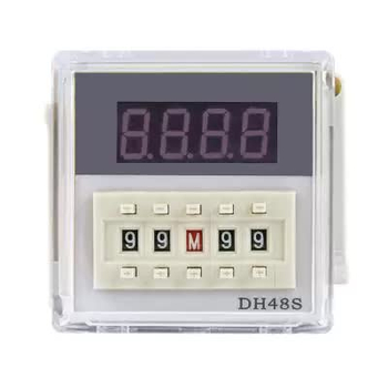 Реле времени цифровое 220V DH48S-2Z AC Энергия - Электрика, НВА - Реле, автоматизация и управление - Реле времени - . Магазин оборудования для автономного и резервного электропитания Ekosolar.ru в Выборге