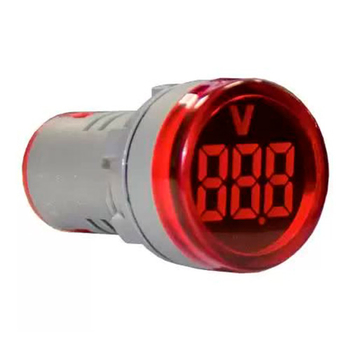 Индикатор значения напряжения AD22-RV красный Энергия - Электрика, НВА - Устройства управления и сигнализации - Сигнальная аппаратура - . Магазин оборудования для автономного и резервного электропитания Ekosolar.ru в Выборге