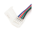 Комплект коннекторов Apeyron Electrics 09-12 (2 клипсы с проводами) для RGB-светодиодной ленты 12В IP20 10 мм - Светильники - Cветодиодные ленты - . Магазин оборудования для автономного и резервного электропитания Ekosolar.ru в Выборге