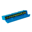 Шина TS-0609H 12 way в синем корпусе Энергия, 10 шт - Электрика, НВА - Щитки и аксессуары для монтажа - Шины нулевые - . Магазин оборудования для автономного и резервного электропитания Ekosolar.ru в Выборге