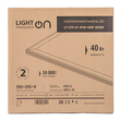 Панель ультратонкая светодиодная LightPhenomenON LT-UTP-02-IP40-40W-6500К LED - Светильники - Для общественных зданий - . Магазин оборудования для автономного и резервного электропитания Ekosolar.ru в Выборге